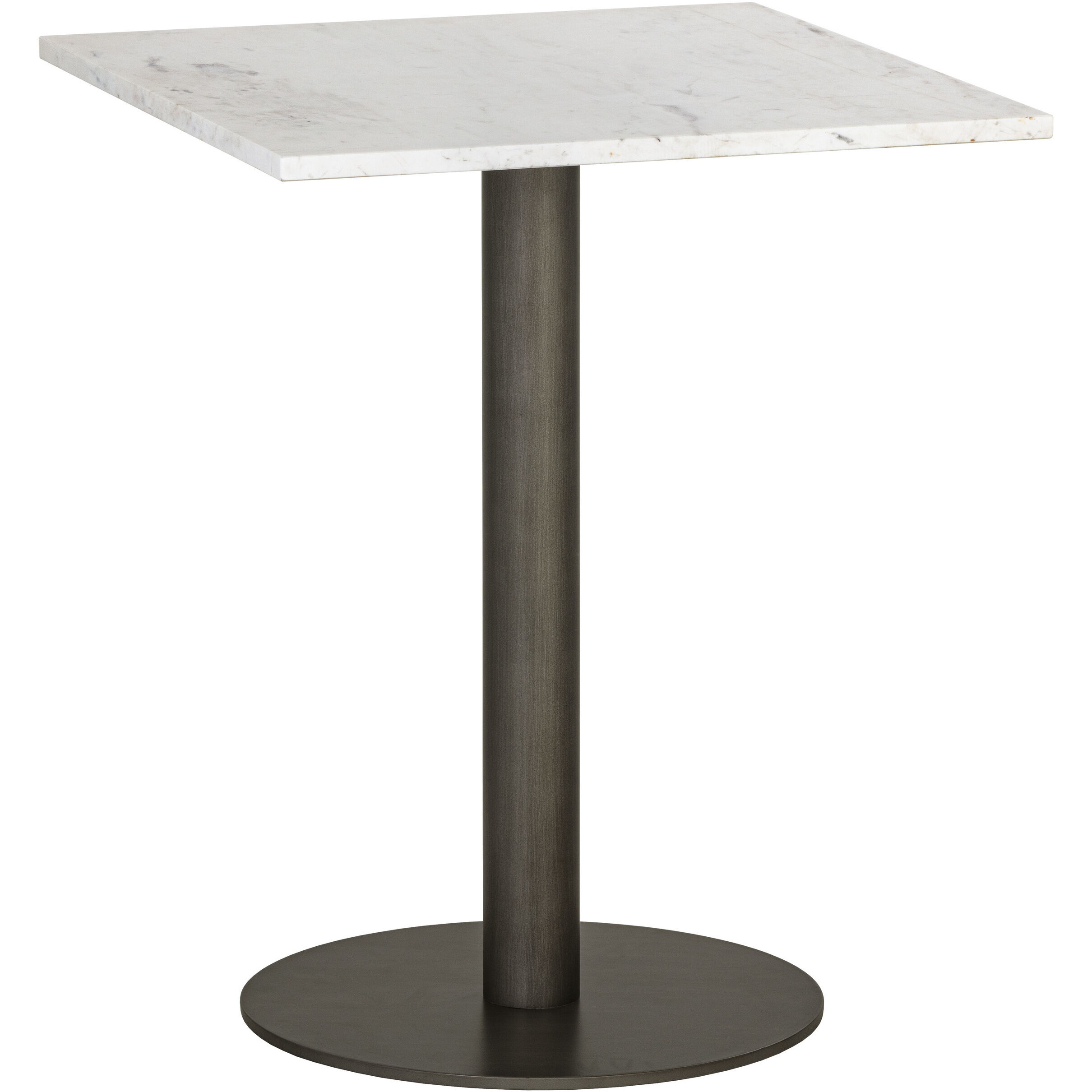 Claudia White / Pewter Bistro Table
